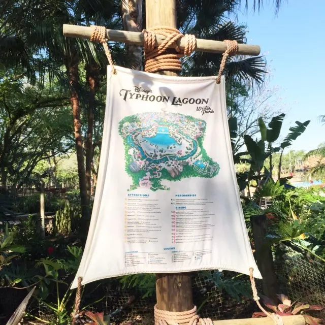 Typhoon Lagoon Map