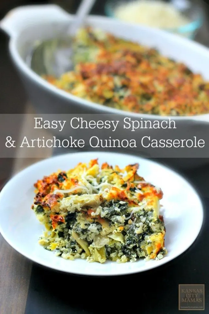 15 Easy Recipes - Cheesy Quinoa Casserole