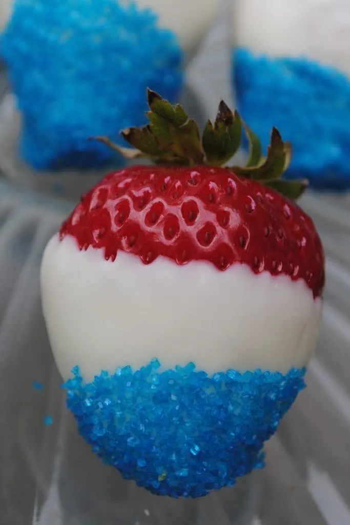 patriotic strawberries