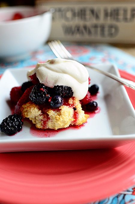 Mixed Berry Shortcake