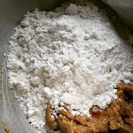 Gluten Free Cookie Dough Truffles add flour