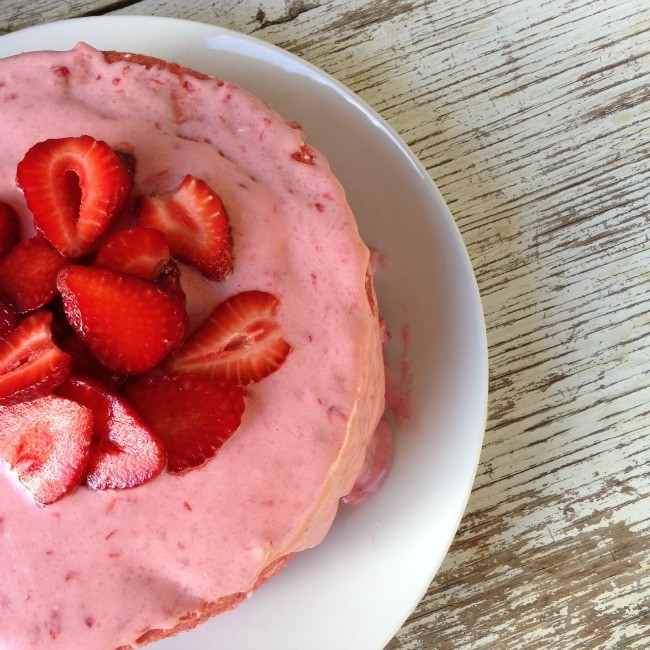 strawberry cake