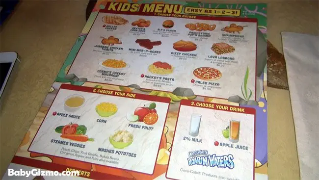 Trex Restaurant Menu