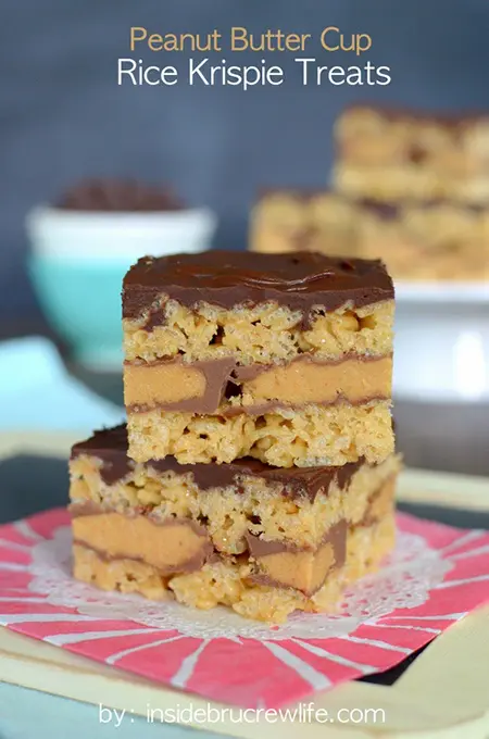 Peanut-Butter-Cup-Rice-Krispie-Treats