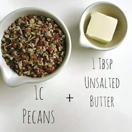 pecans and butter