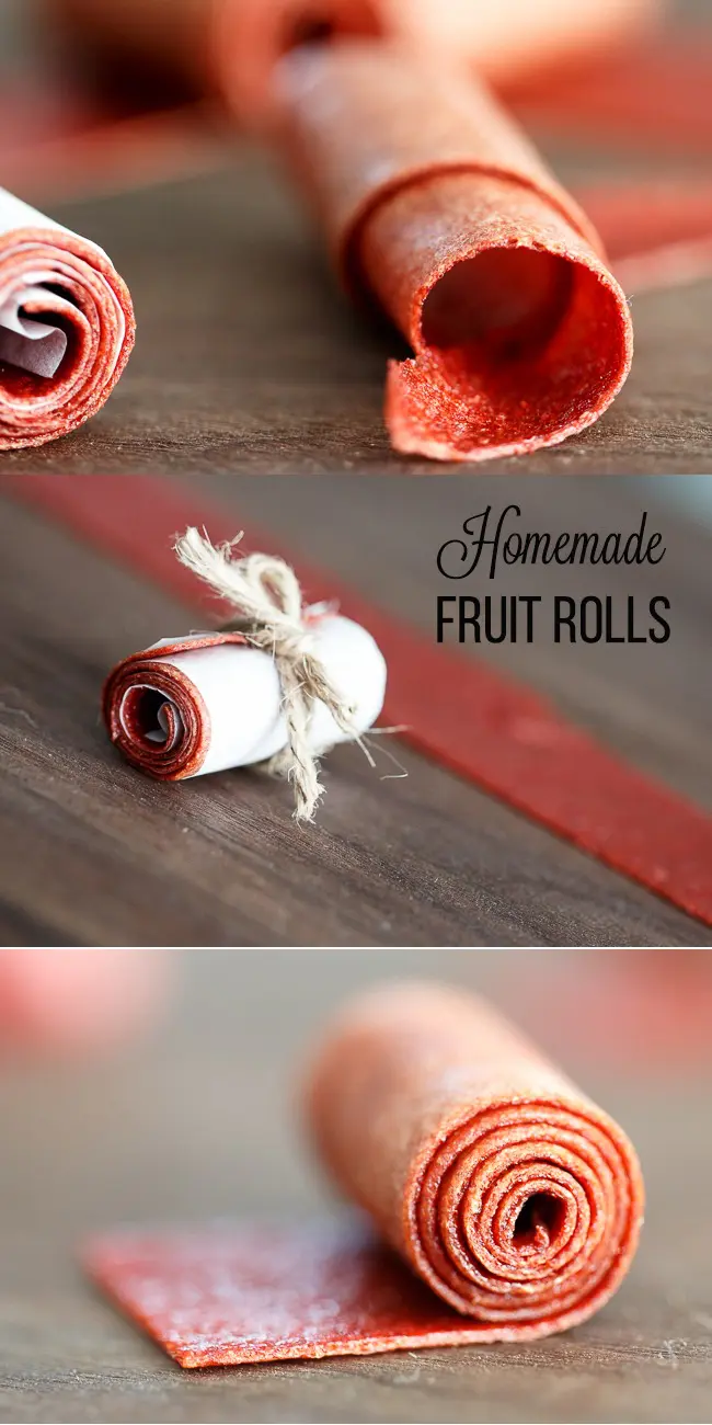 Strawberry Fruit Rolls