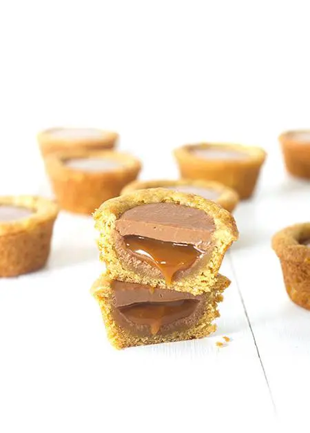 Twix Cookie Cups