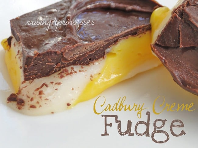 cadburry cream fudge