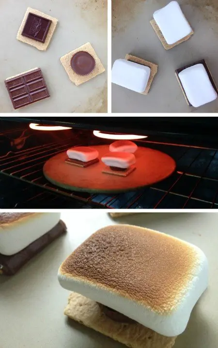 how to make smores in the oven