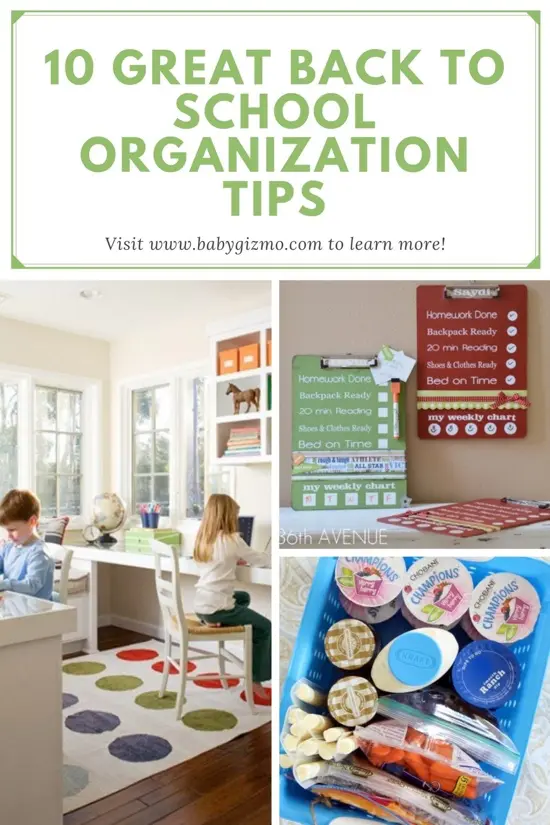 Back-to-School Home Organization Tips