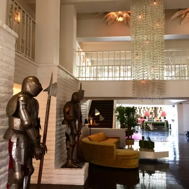 hotel lobby