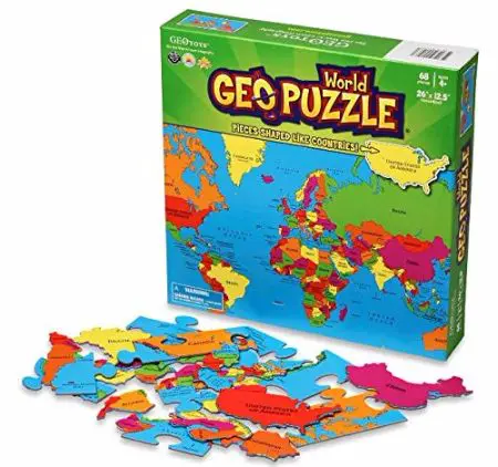 World Map Geopuzzles
