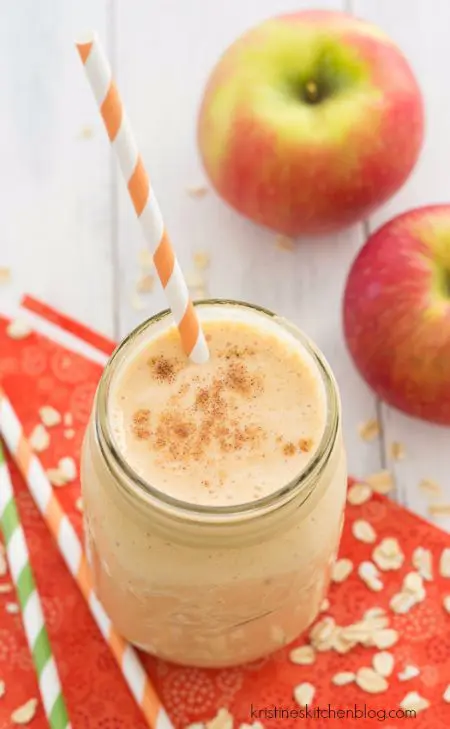 pumpkin apple breakfast smoothie