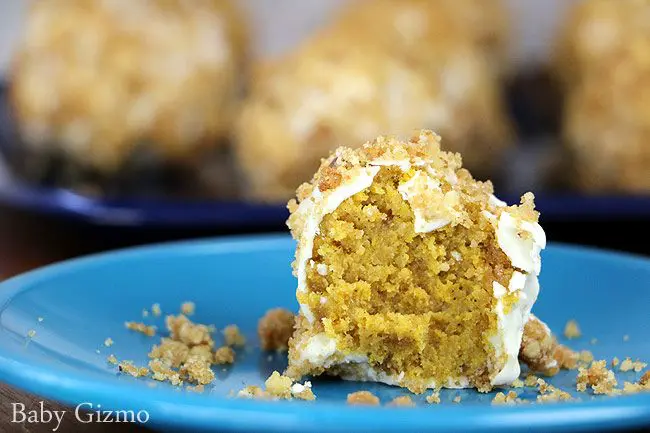 Pumpkin Crunch Cake Bites