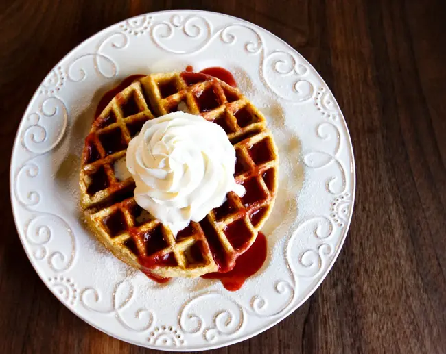 Strawberry Shortcake Waffle 1