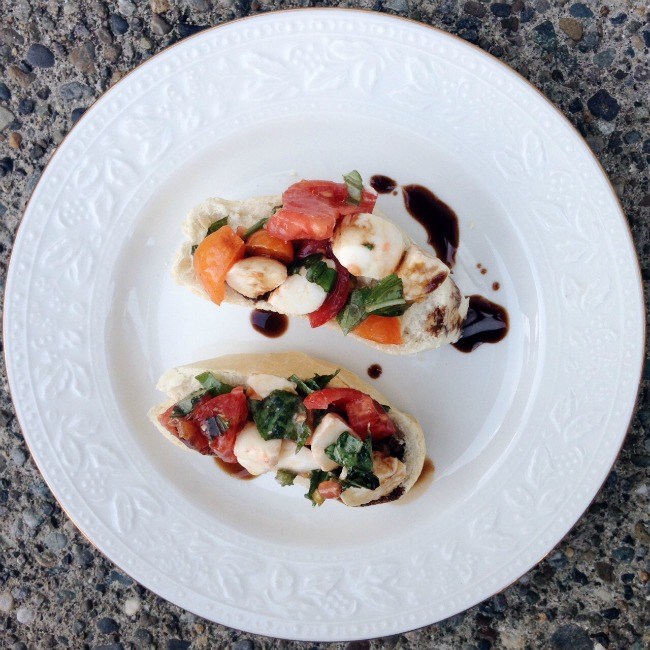 Italian Caprese Salad Appetizer