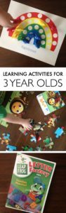 Learning Activities For 3 Year Olds