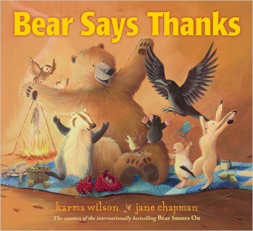 Bear says Thanks