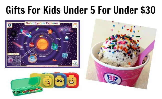 Gifts For Kids Under 5 For Under $30