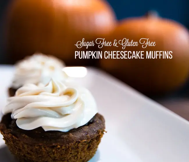 pumpkin cheesecake muffins