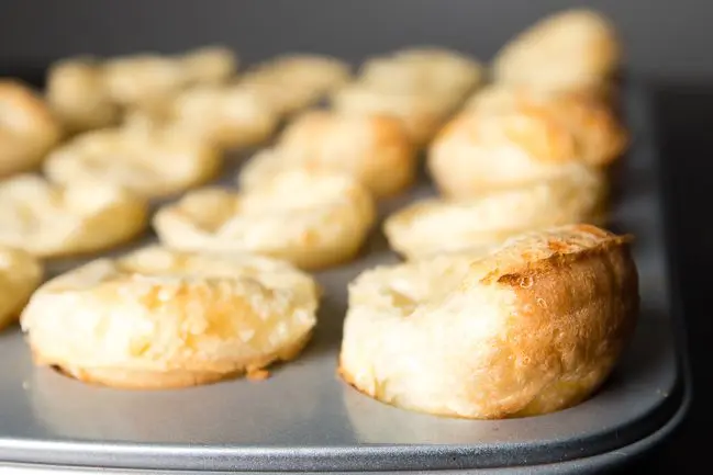 Cheese Bread on baking sheet