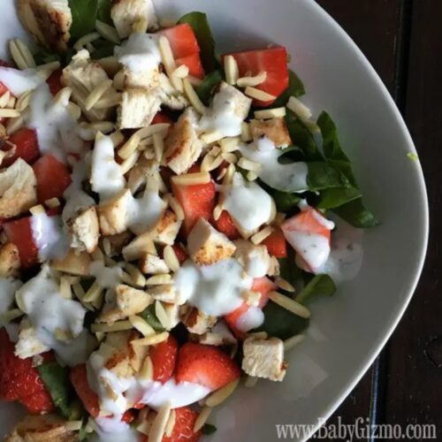 置物 Salad Days 21 Day Fix Spinach Strawberry Salad – | Baby Gizmo