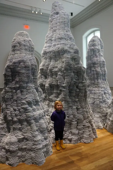 Untitled by Tara Donovan at Renwick Gallery