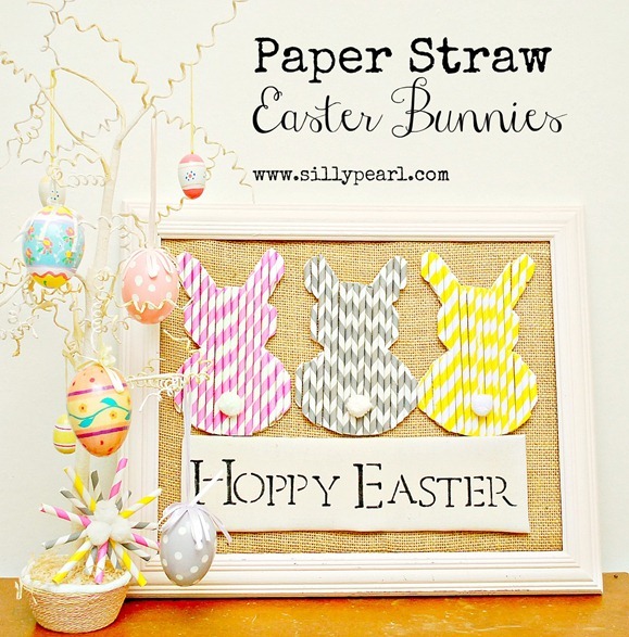 Paper Straw Easter Bunnies -- The Silly Pearl_thumb[5]