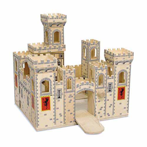 melissa doug medieval castle