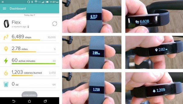 fitbit readings