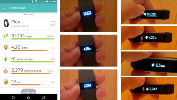 fitbit readings