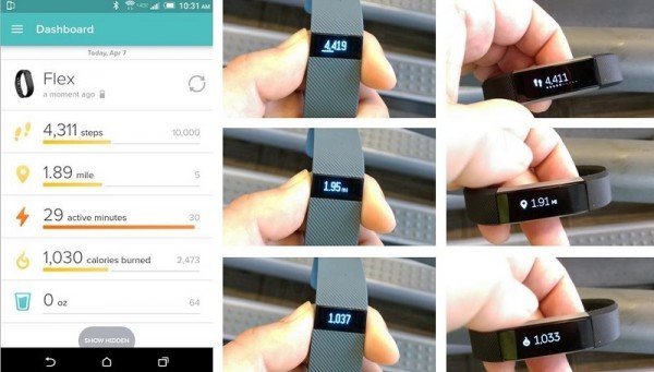 fitbit readings