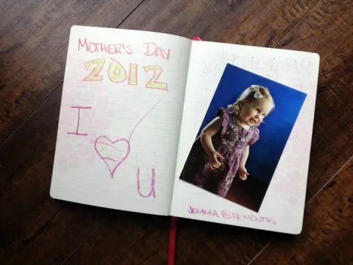 mothers day journal
