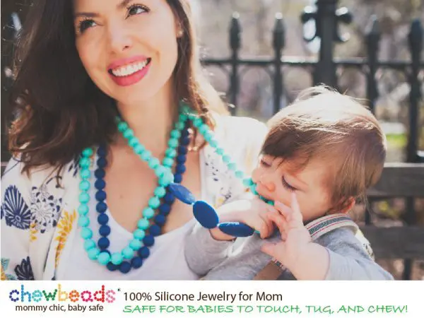 Baby chew necklace new arrivals