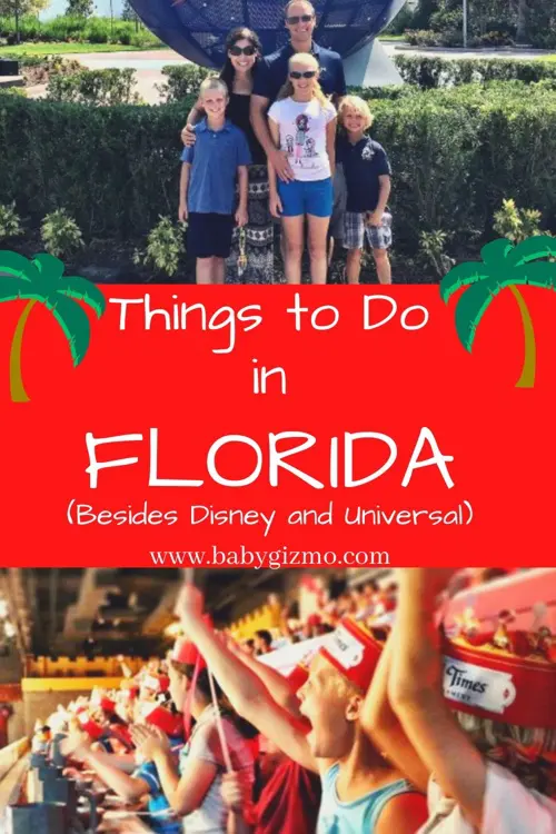 family visiting florida