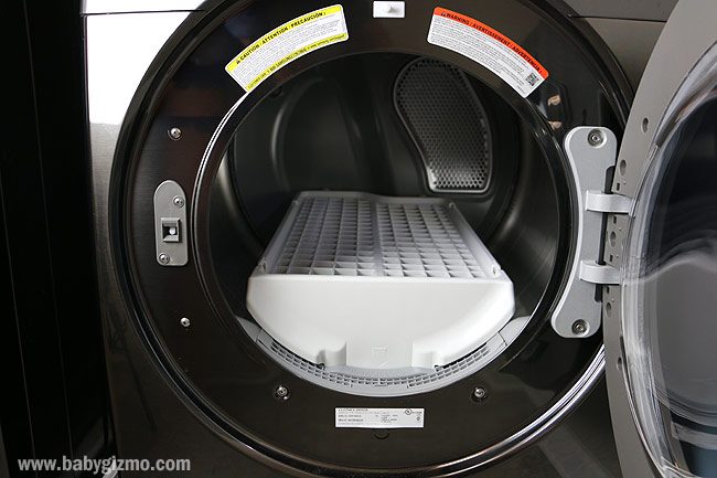 samsung dryer with drying rack