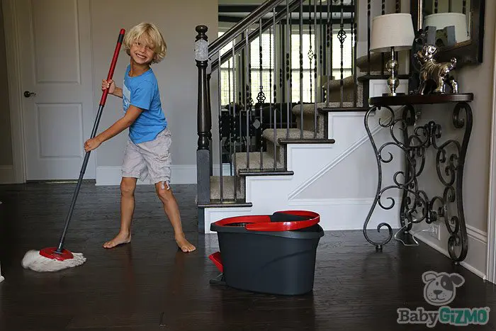 Baby Mop Makes Your House Squeaky Clean