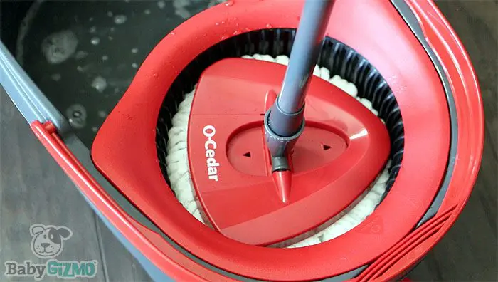 Vileda Turbo Spin Mop - the floor can't get cleaner 