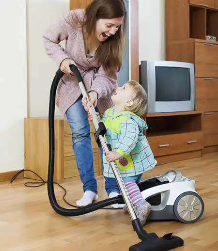 toddler-vacuuming
