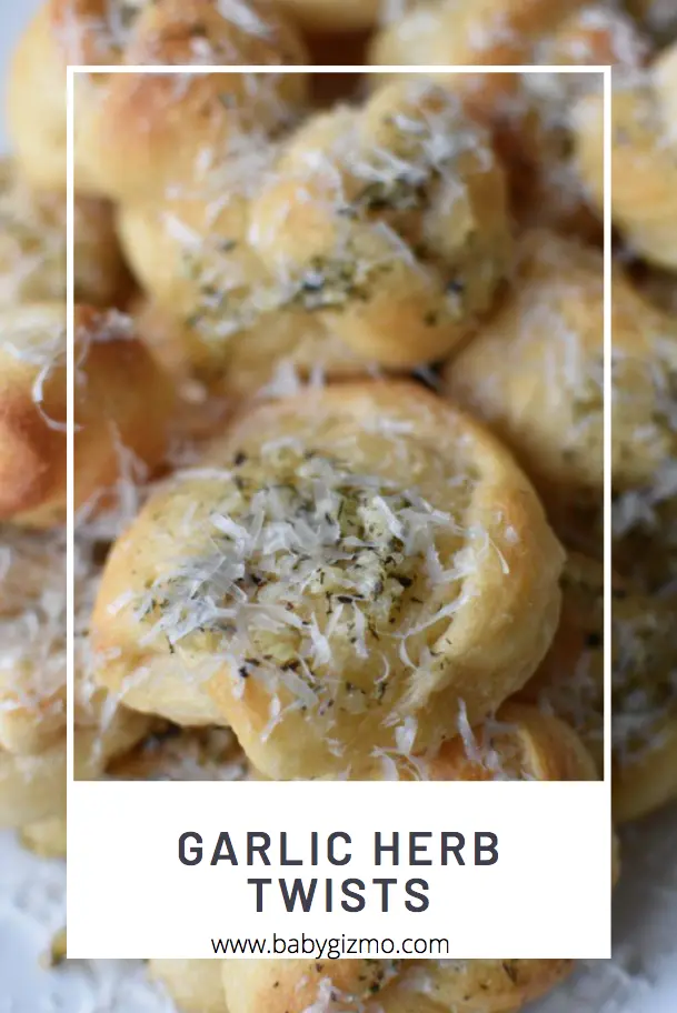 garlic herb twists