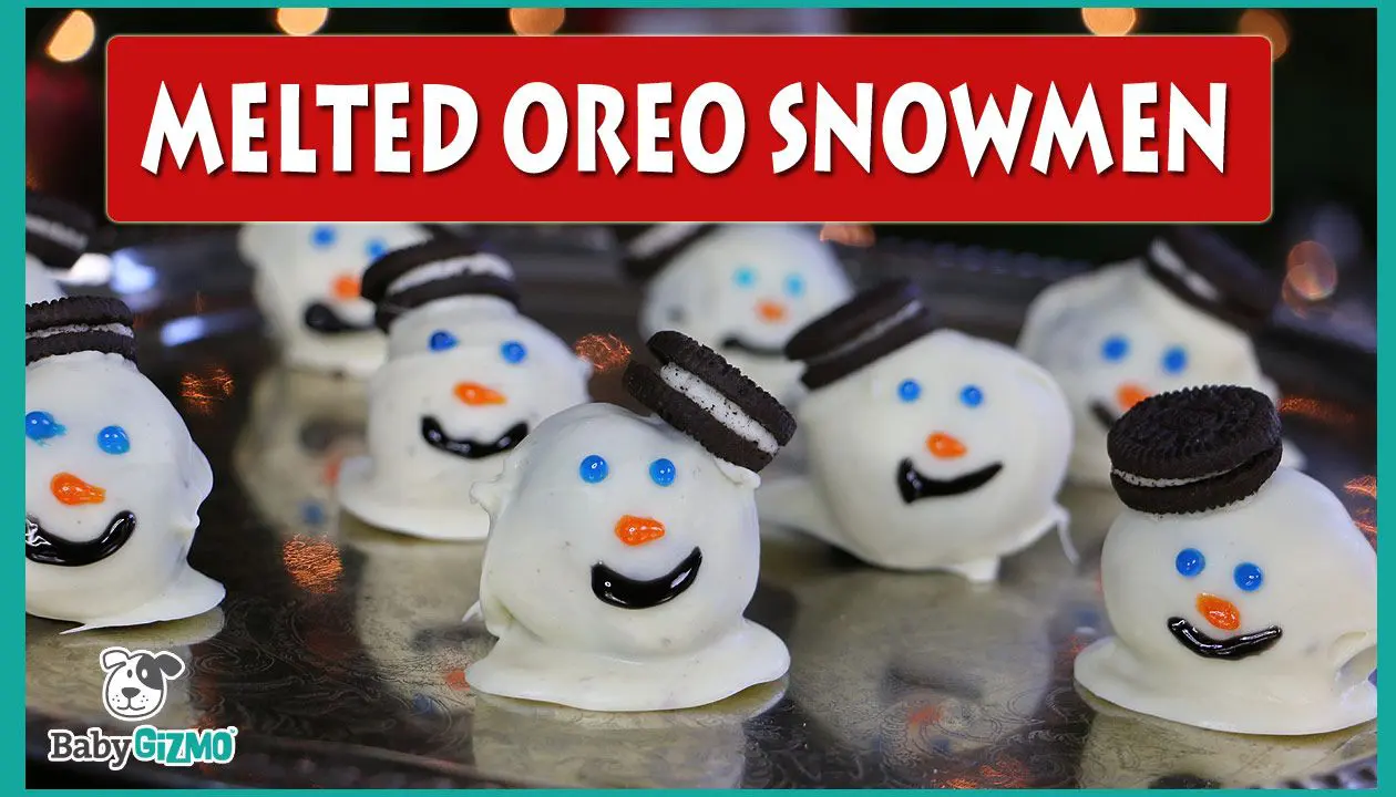 Oreo Melted Snowman