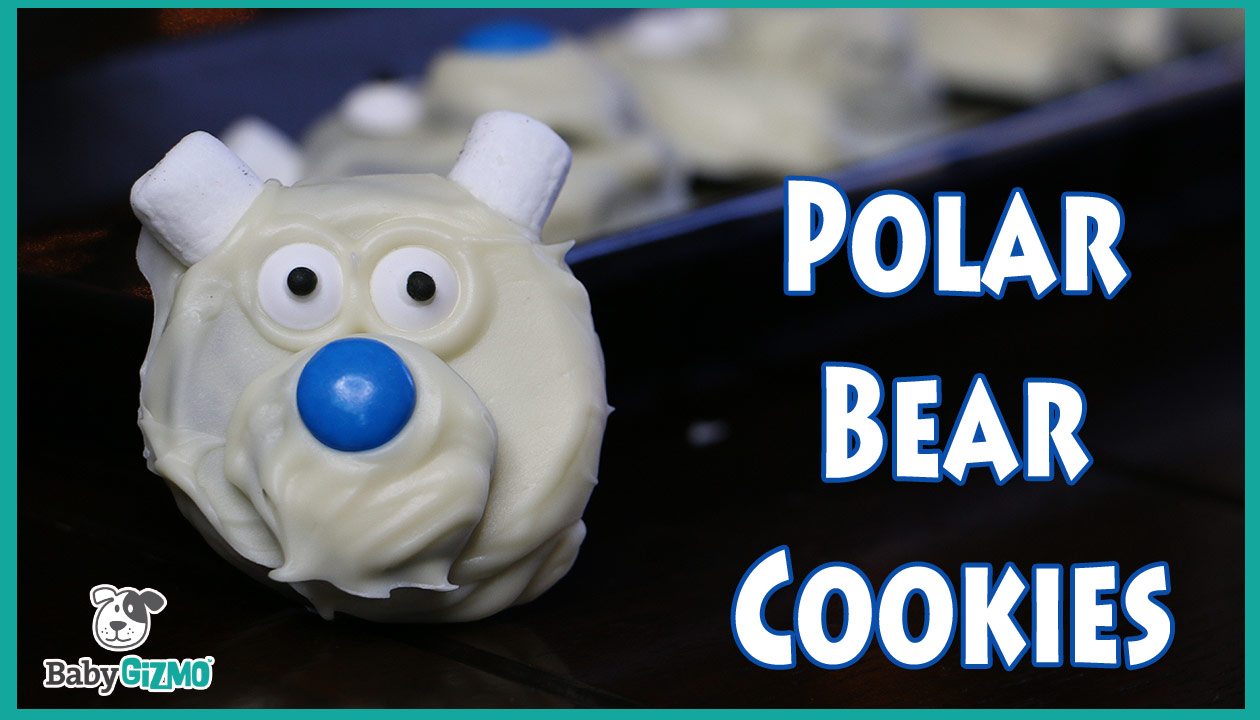polar bear cookies