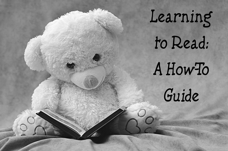 learning to read bear