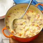 cheesy ham chowder