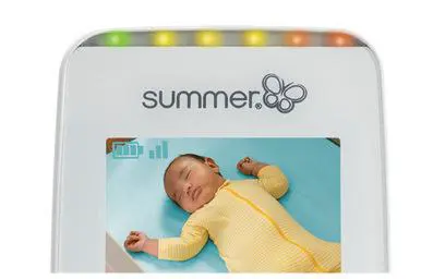 Summer Infant baby monitor close up on screen