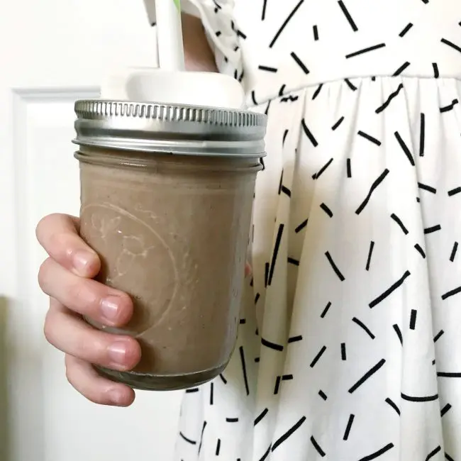 Chocolate Almond Butter Smoothie