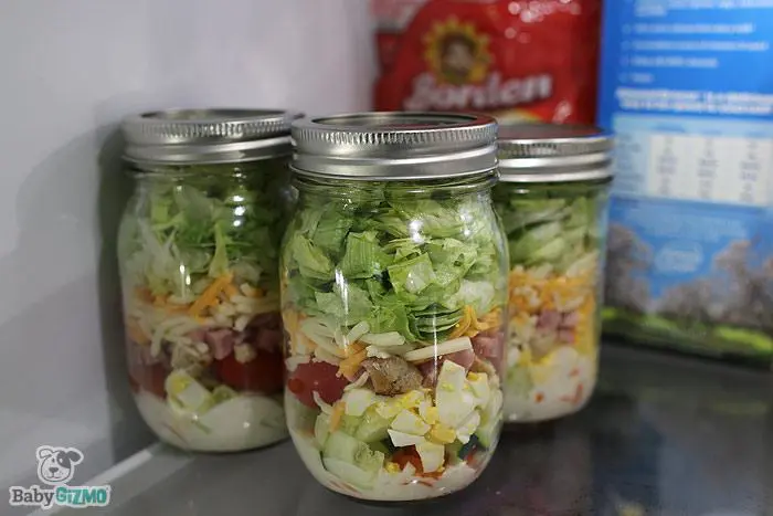 Borden Cheese Salad in a Jar