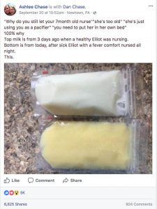 Mother's Photo of Adapting Breast Milk Explains Her 