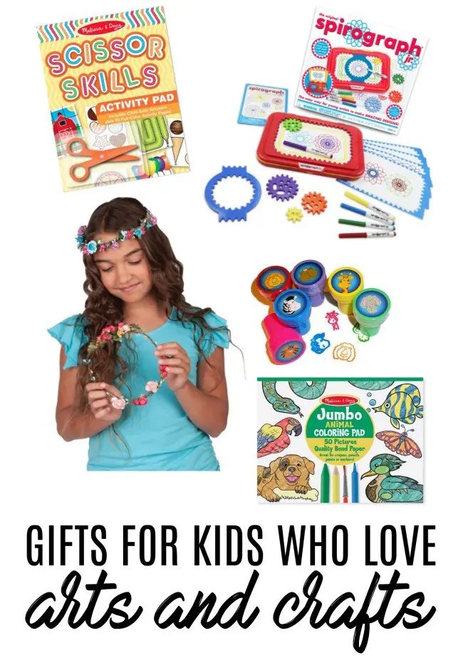 10 Gifts and Stocking Stuffers for Kids Who Love Arts and Crafts