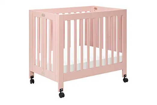 pink babyletto crib